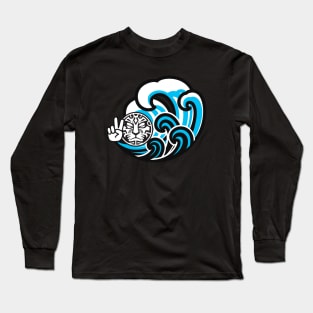 Jinrai: Peace Wave Long Sleeve T-Shirt